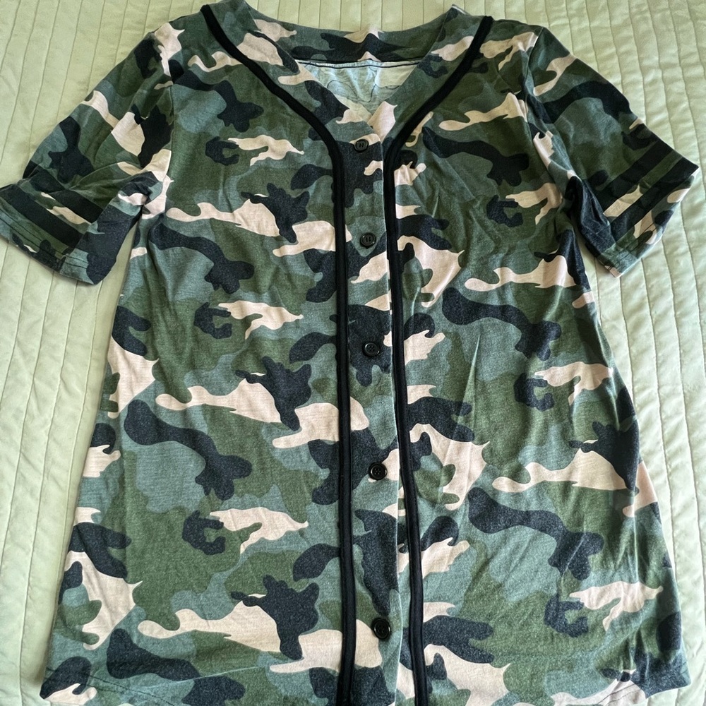 Oversized button up shirt